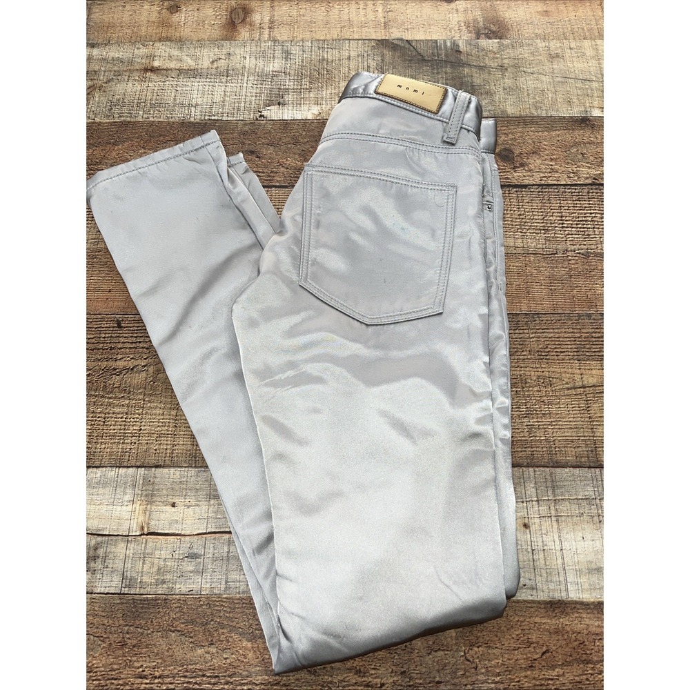 MNML Moon‎ Reflective Nylon Silver Soft Shell pants (2220)
